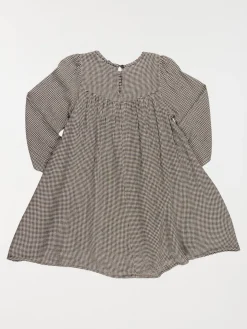 Robe vichy noir fille (3-12A)