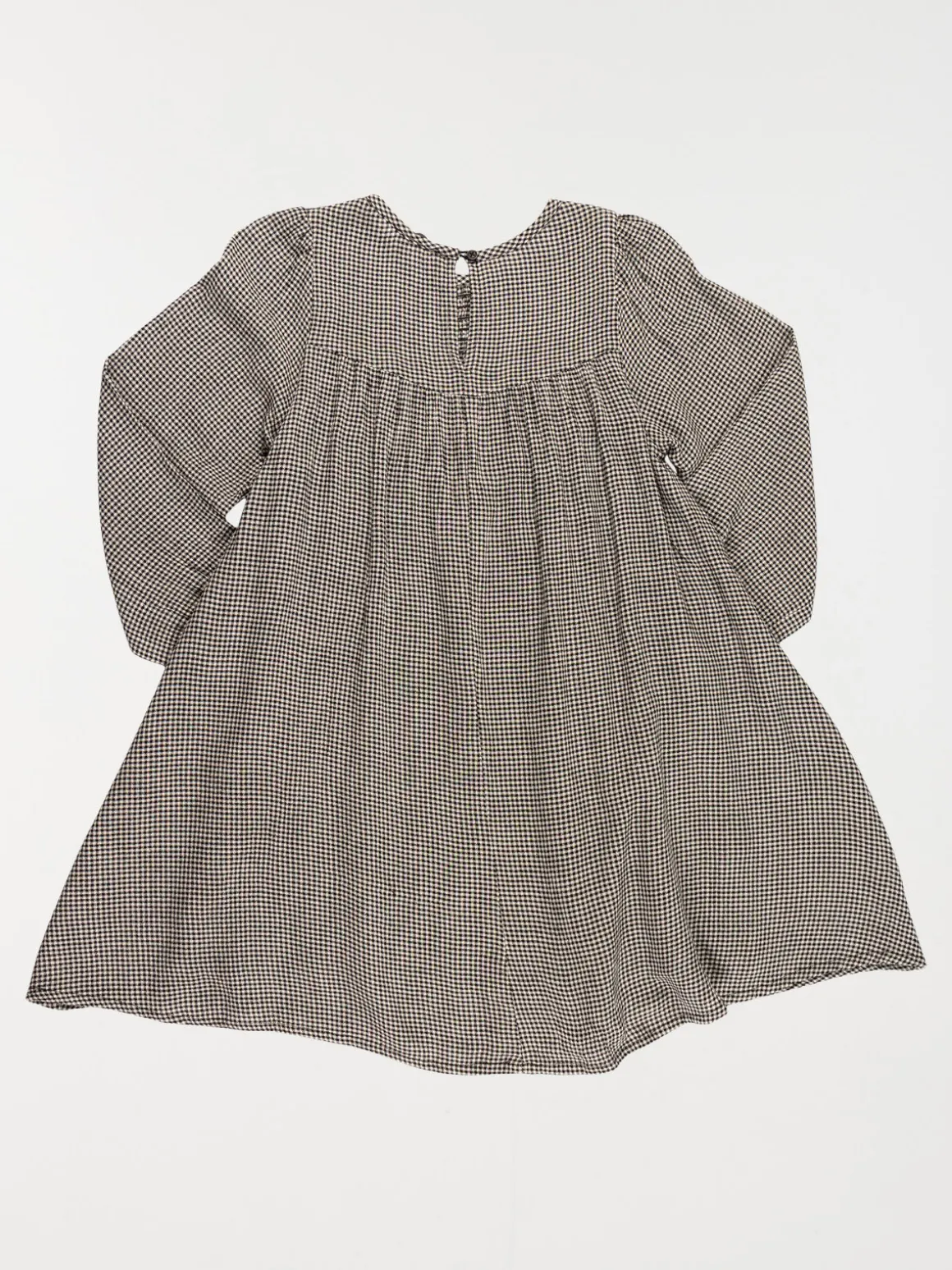 Robe vichy noir fille (3-12A)