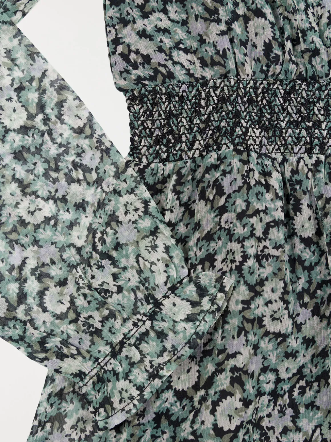 Robe voile fleuri fille (XXS-M)