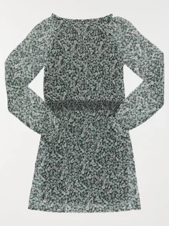 Robe voile fleuri fille (XXS-M)