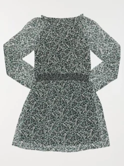 Robe voile fleuri fille (XXS-M)