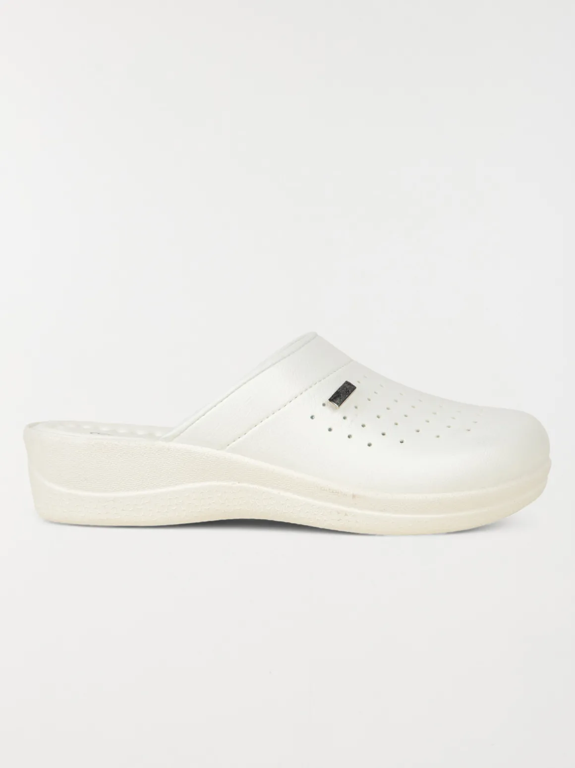 Sabot confort blanc femme (36-41)