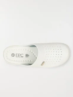 Sabot confort blanc femme (36-41)