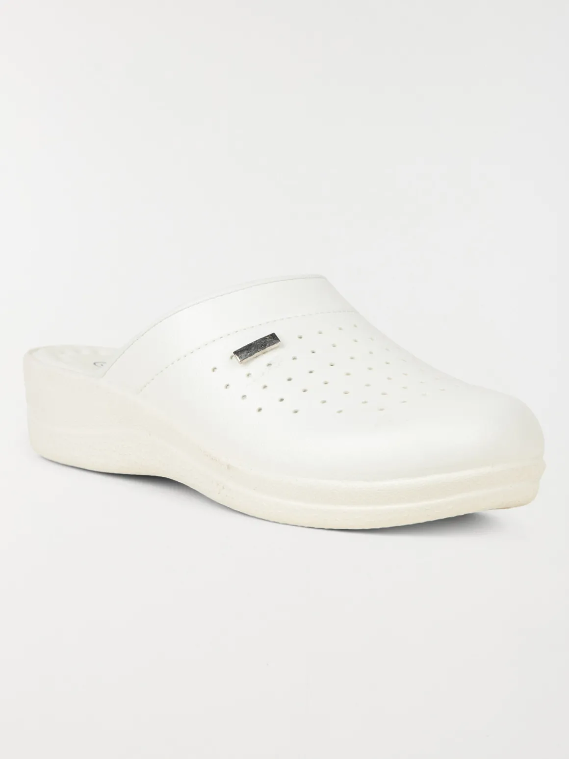 Sabot confort blanc femme (36-41)
