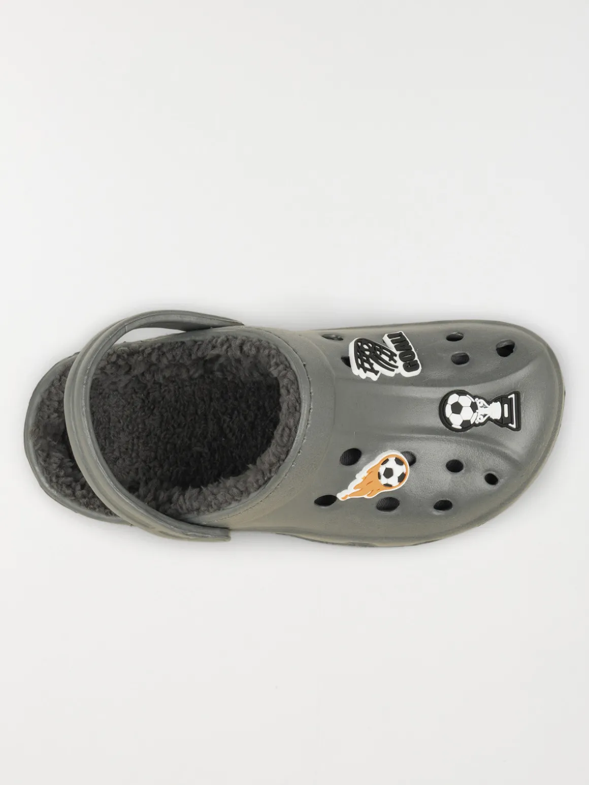 Sabot fourré foot garçon (31-35)