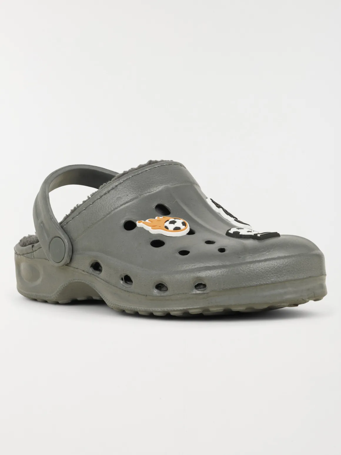 Sabot fourré foot garçon (31-35)