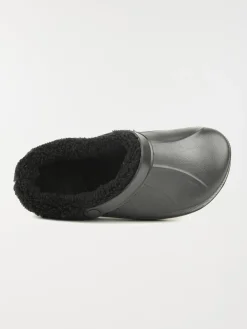 Sabot fourré homme noir (41-46)