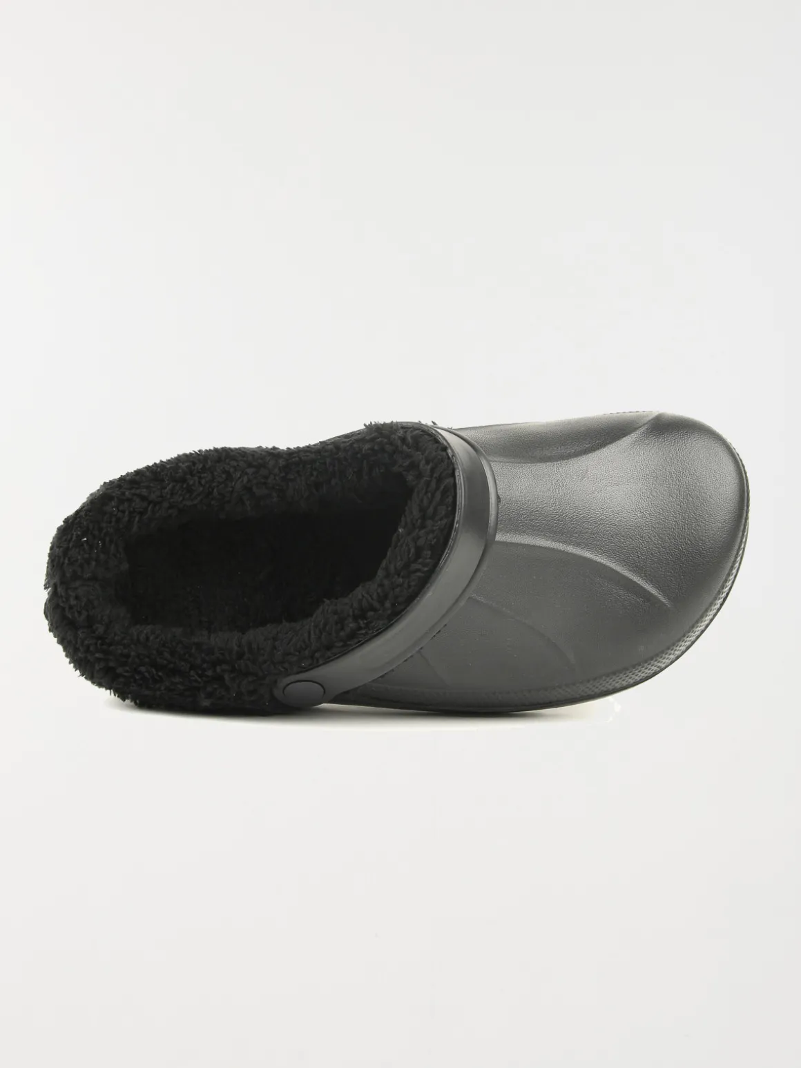 Sabot fourré homme noir (41-46)