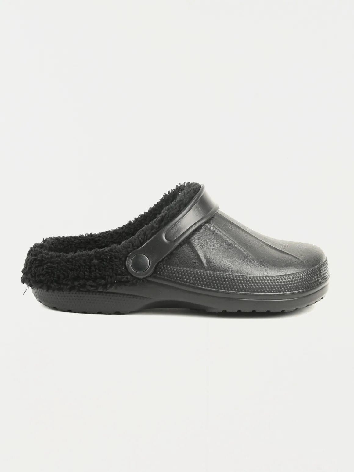 Sabot fourré homme noir (41-46)