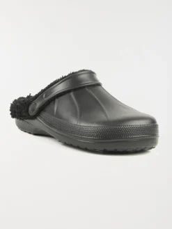 Sabot fourré homme noir (41-46)