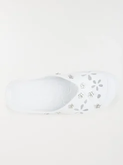 Sabot plastique blanc fantaisie (36-41)