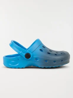 Sabot plastique bleu garçon (24-30)