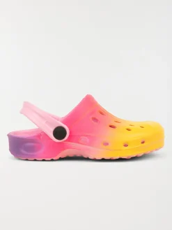 Sabot plastique coloré fille (24-30)