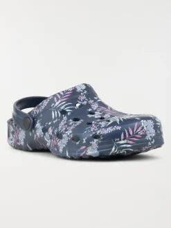 Sabot plastique fleurie femme (36-41)