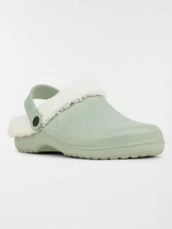 Sabot plastique fourré femme (36-41)