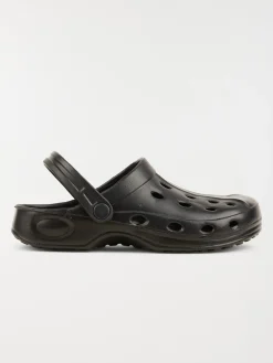 Sabot plastique noir femme (36-41)