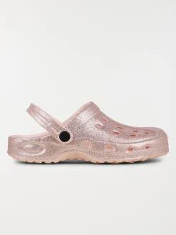 Sabot plastique paillette fille (24-30)