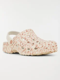 Sabots imprimés plastiques femme (36-41)