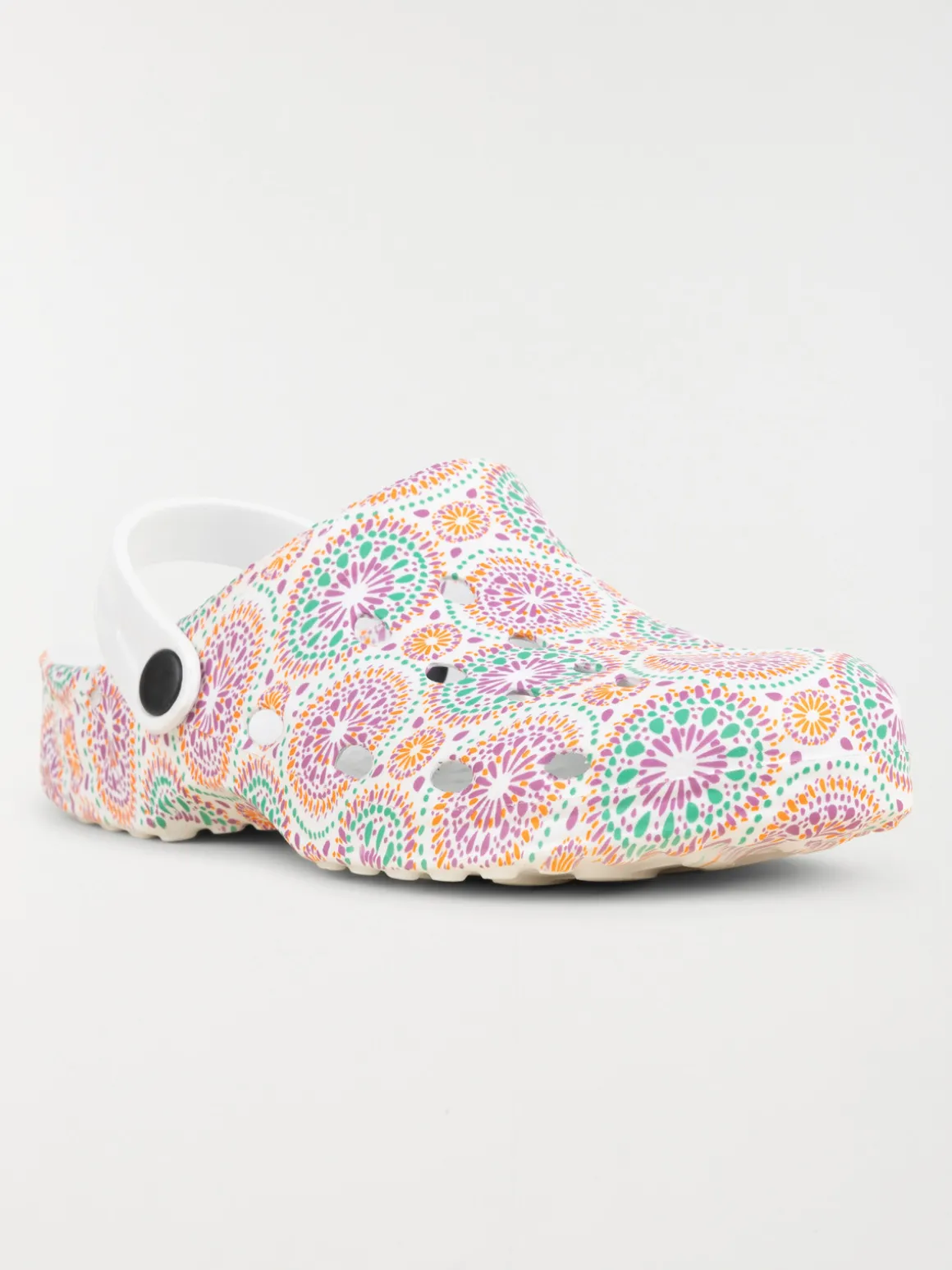 Sabots imprimés plastiques femme (36-41)