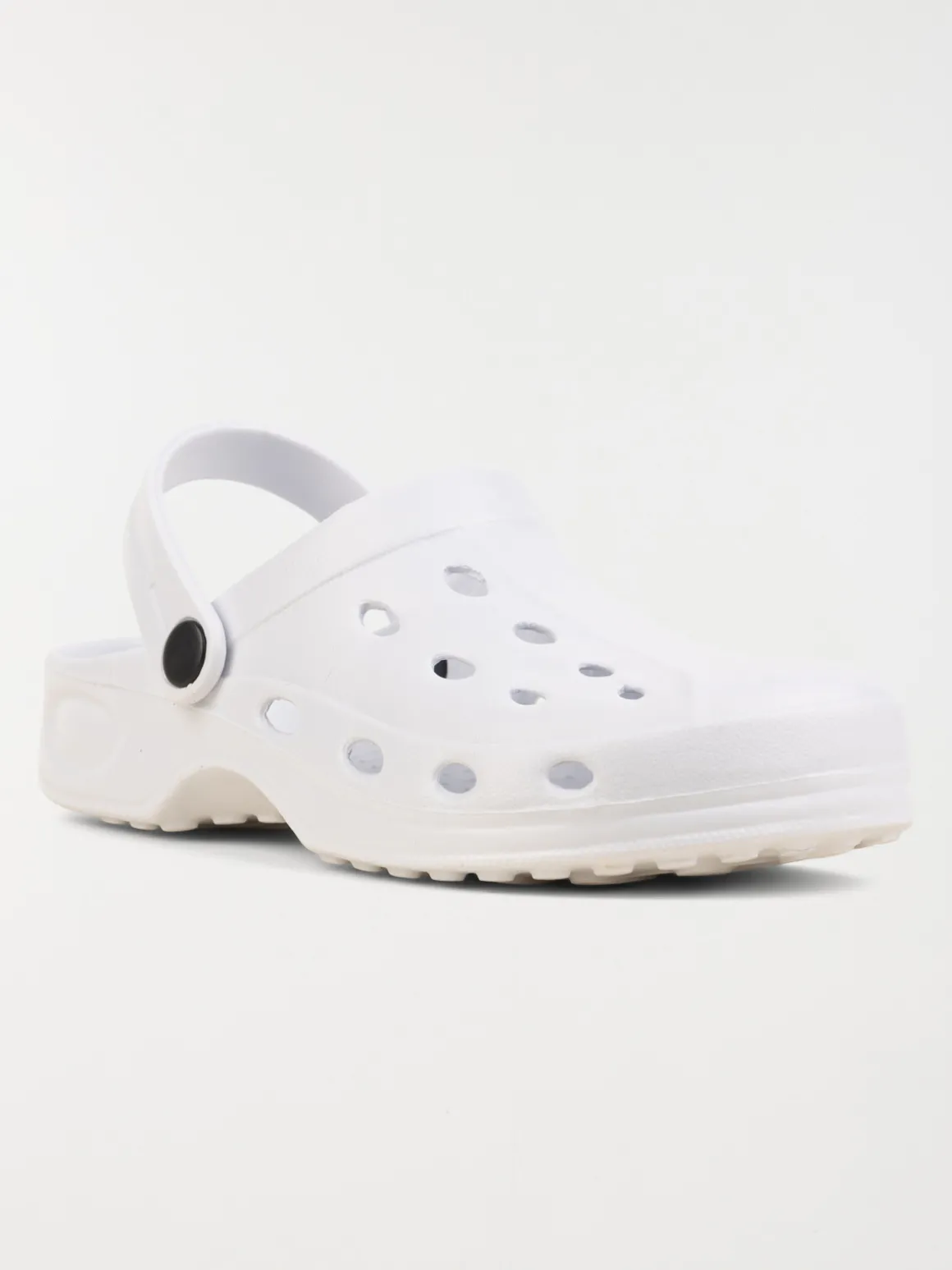 Sabots plastiques blancs femme (36-41)