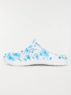 Sabots plastiques fleuris femme (36-41)