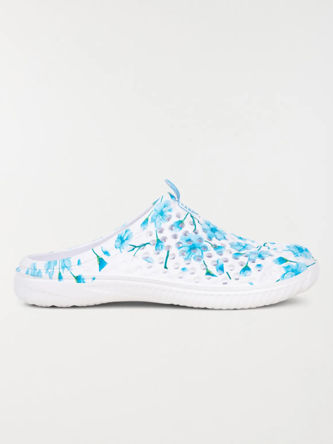 Sabots plastiques fleuris femme (36-41)