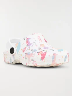 Sabots plastiques licorne fille (21-30)