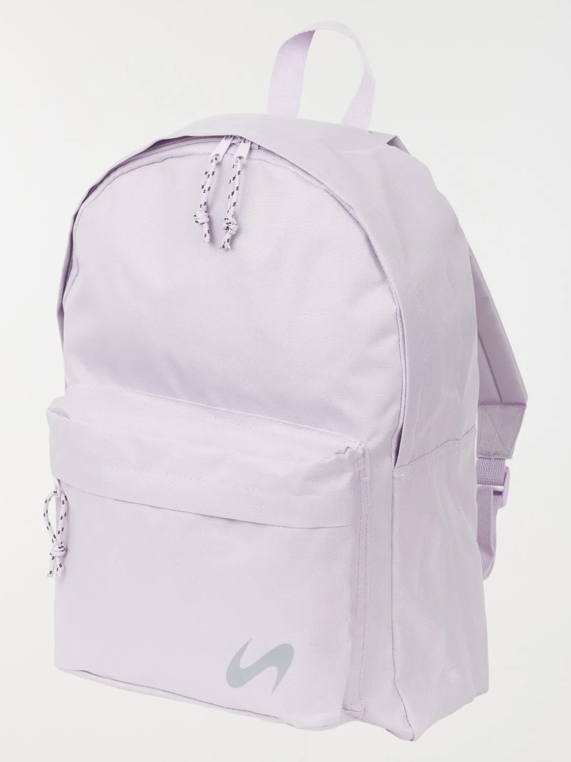 Sac à dos violet poche avant zippée