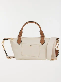 Sac à main bi-matière femme
