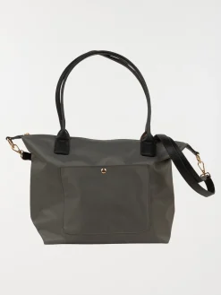 Sac à main bi-matière femme