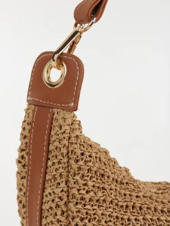 Sac à main demi-lune femme