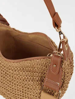 Sac à main demi-lune femme
