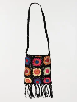 Sac à main femme crochet coloré
