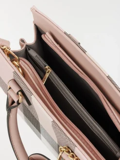 Sac à main rigide imprimé femme