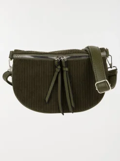 Sac banane velours femme