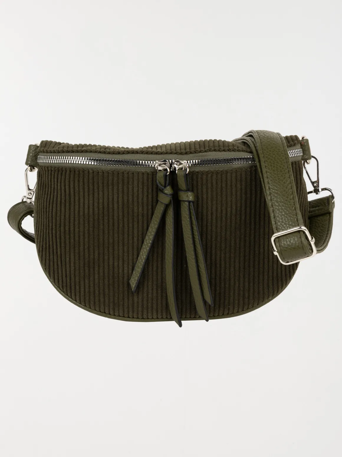 Sac banane velours femme