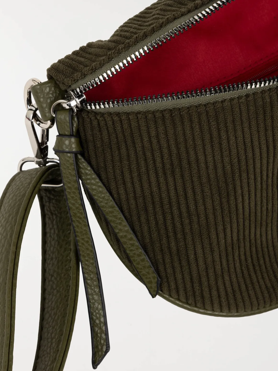 Sac banane velours femme