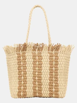 Sac cabas bicolore femme