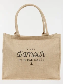 Sac vivre d'amour et d'eau salée femme