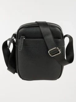 Sacoche noire réglable homme