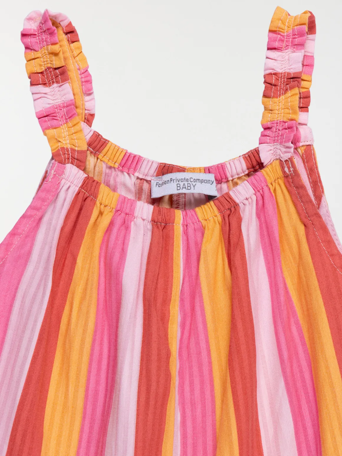 Salopette à rayures fille (3-36M)