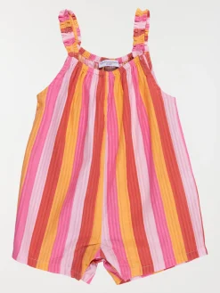 Salopette à rayures fille (3-36M)