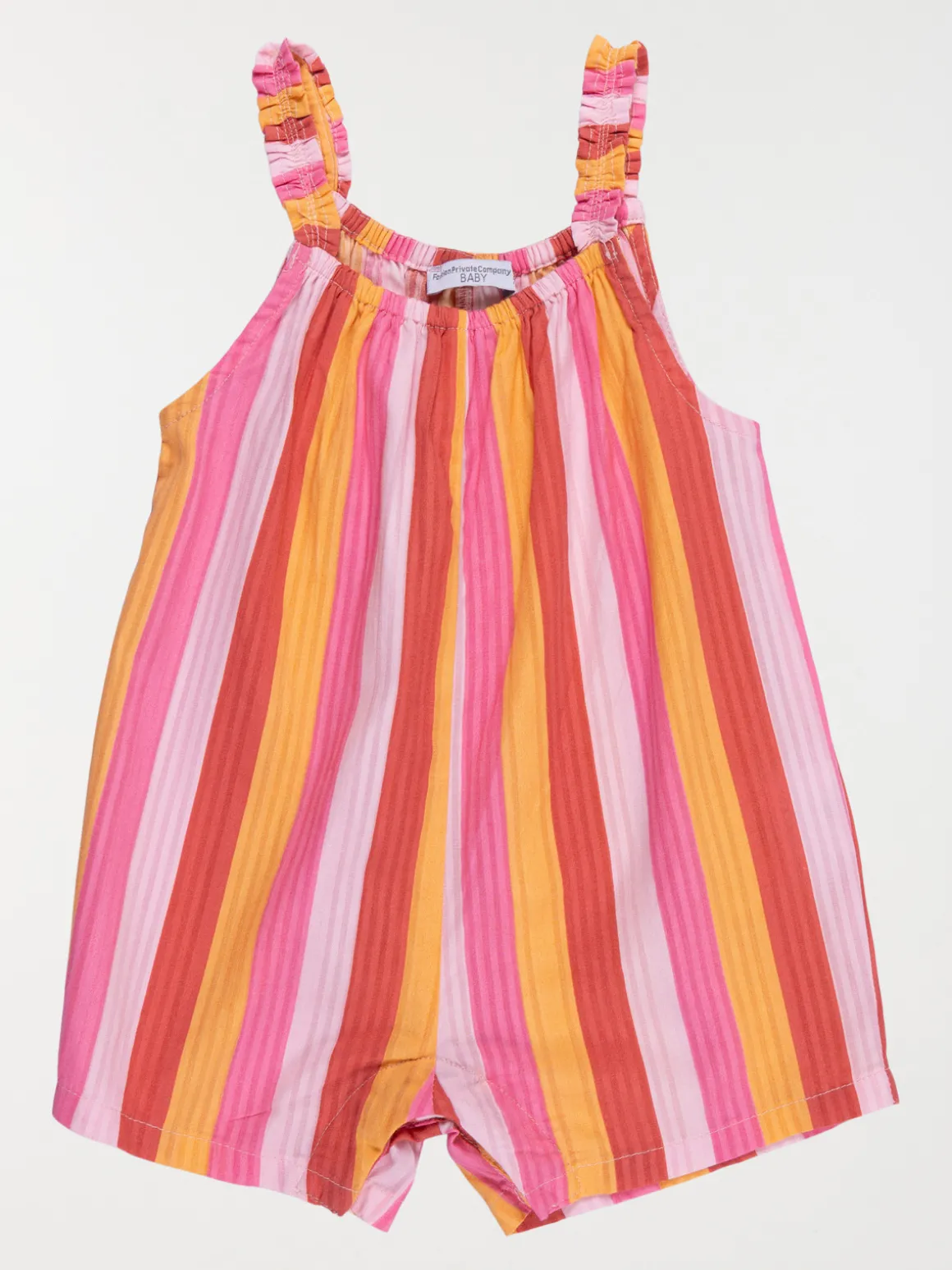 Salopette à rayures fille (3-36M)