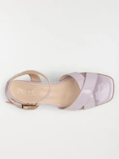 Sandale à talon haut lilas femme (36-41)