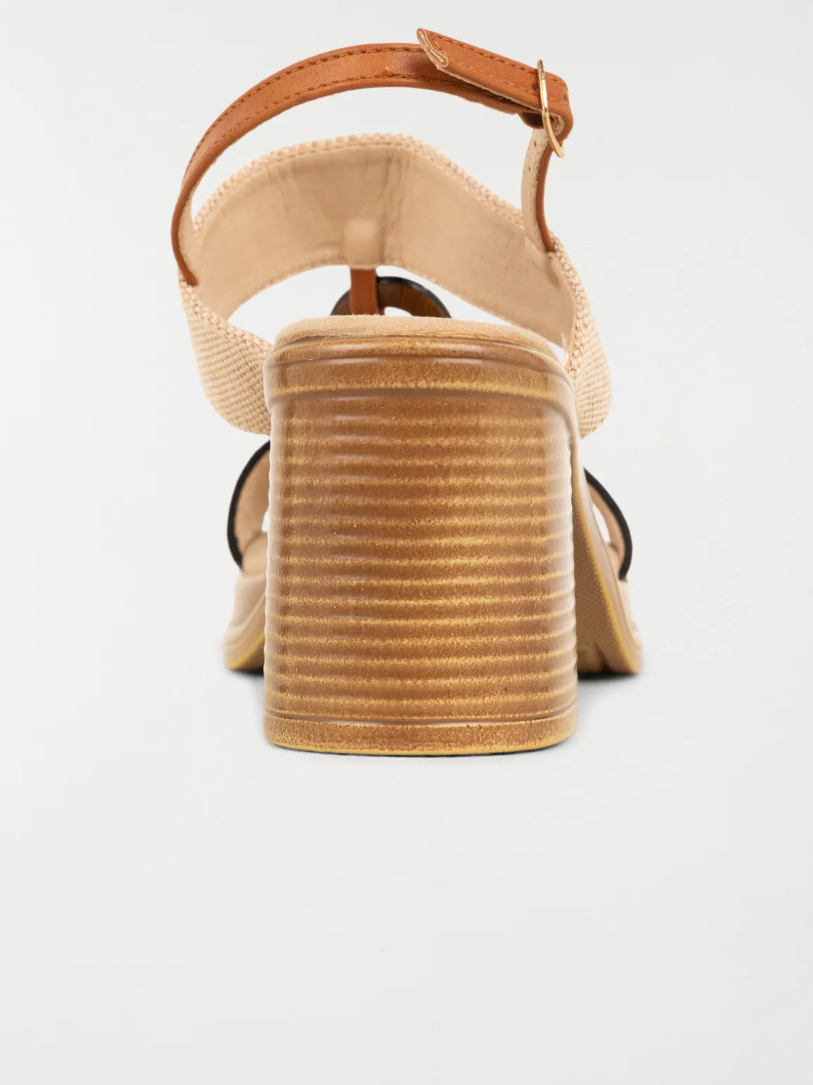 Sandale beige et noire femme (36-41)