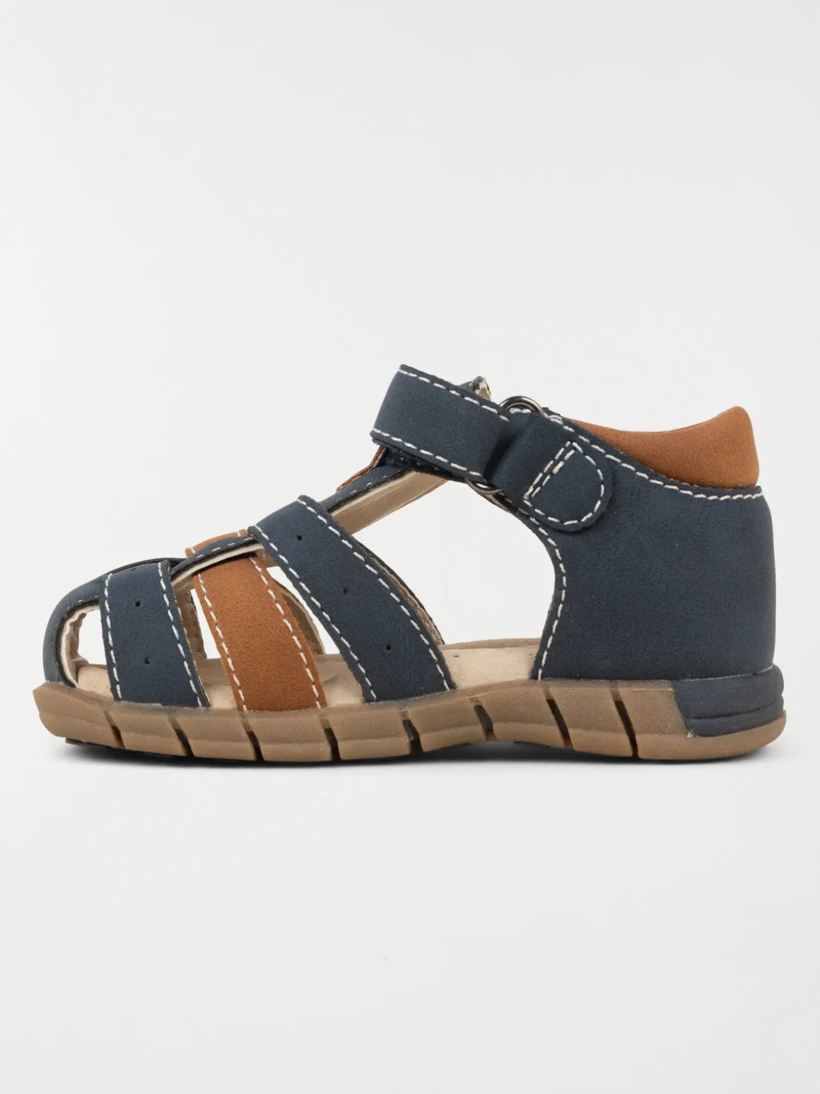 Sandale bicolore garçon (20-23)