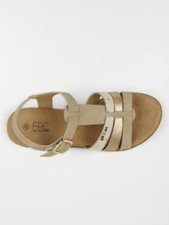 Sandale compensée beige femme (36-41)