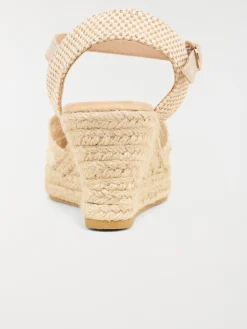 Sandale compensée femme crochet (36-41)