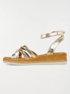 Sandale doré femme (36-41)