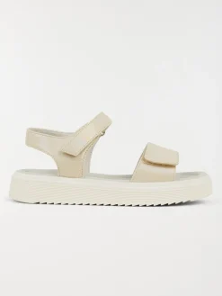 Sandale dorée plateforme fille (31-36)